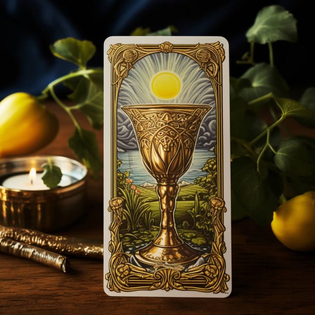 Healing Light, Ace of cups meaning, post image large