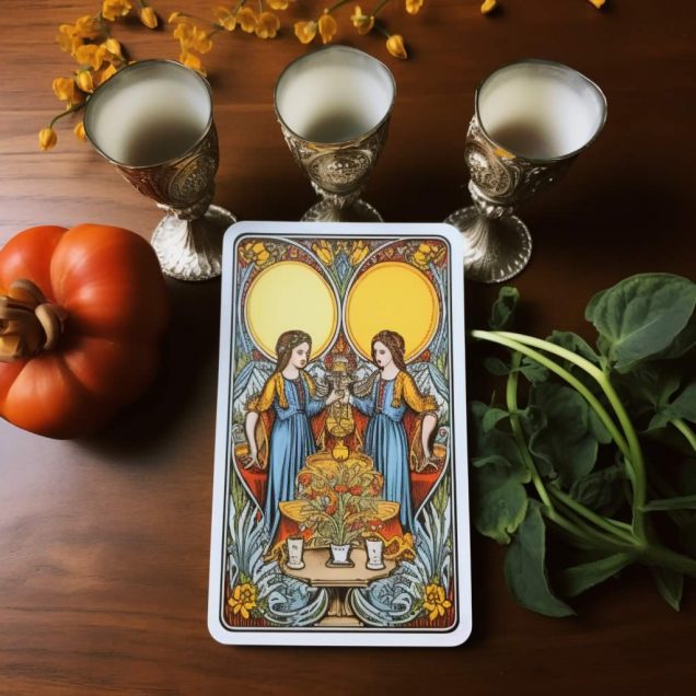 Healing Light, Four of Cups meaning, Post image