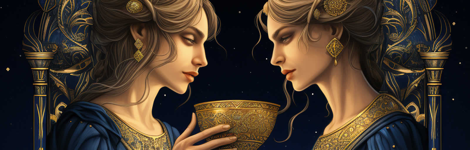 Healing Light, Two of Cups meaning, Main image