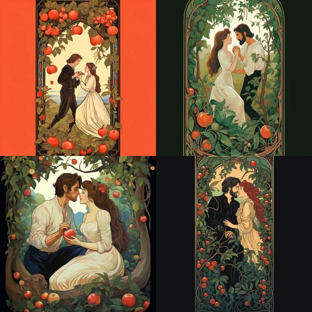 The Lovers Tarot Card Meaning, designs image