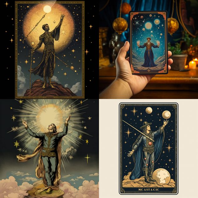 Healing Light, The Magician meaning, Tarot, designs image