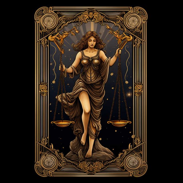 Justice Tarot Card Meaning, Post image large