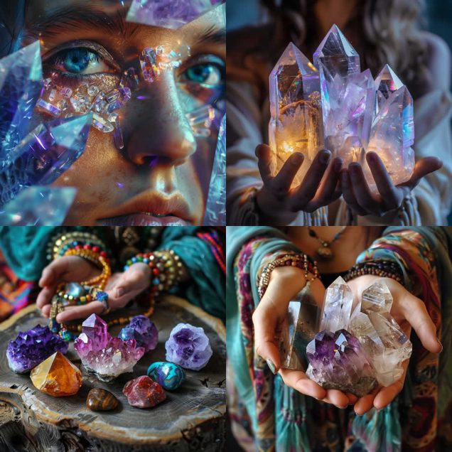 
Healing Light, Psychic Guides and Healing Crystals: How to Use Them for Guidance, designs image
