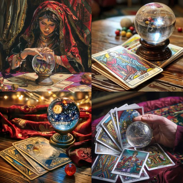 Healing Light, The Art of Psychic Reading: Tarot vs. Crystal Ball vs. Runes, designs image