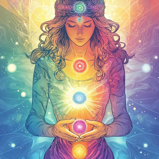 Healing Light, Tarot and the Chakras: Combining Tarot with chakra energy work, Post image large