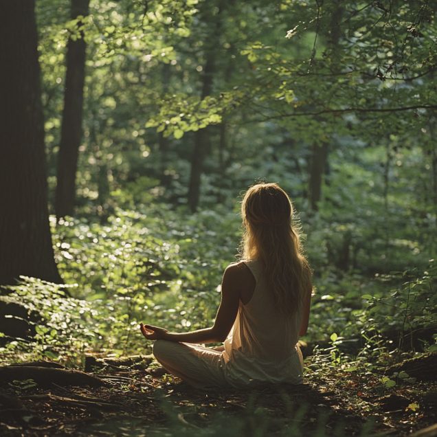 Healing Light, Forest Bathing: Reconnecting with Nature for Spiritual Healing, Post image large