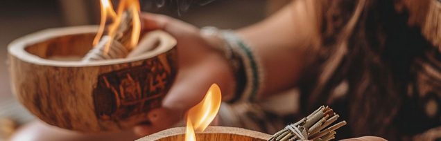 Healing Light, Sacred Smudging: How to Cleanse Your Space with Sage and Palo Santo, Main image