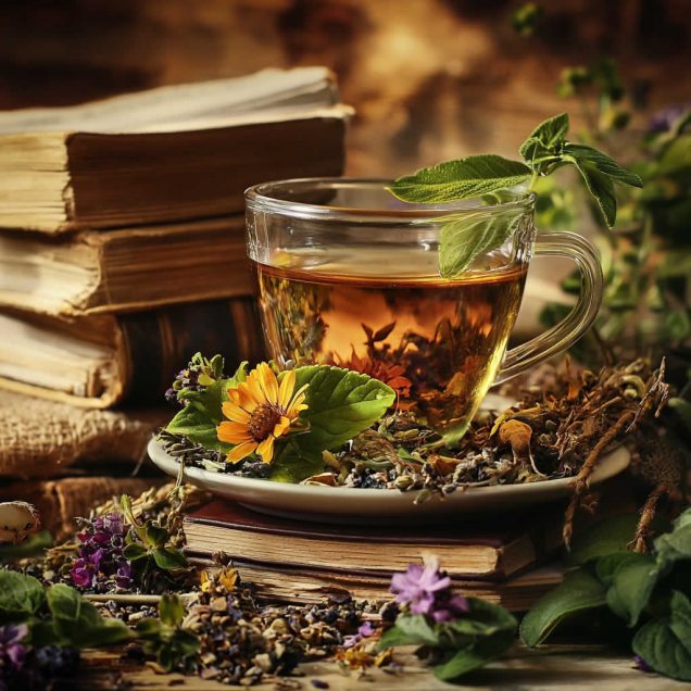 Healing Light, The Magic of Sacred Plants: Spiritual Benefits of Herbal Teas and Remedies, Post image large