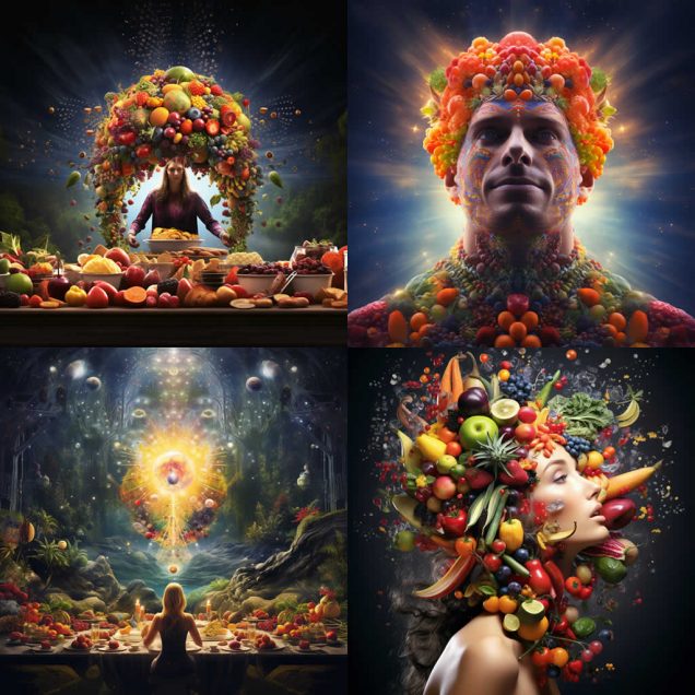 Healing Light, The Role of Nutrition in Spiritual Clarity and Energy designs image