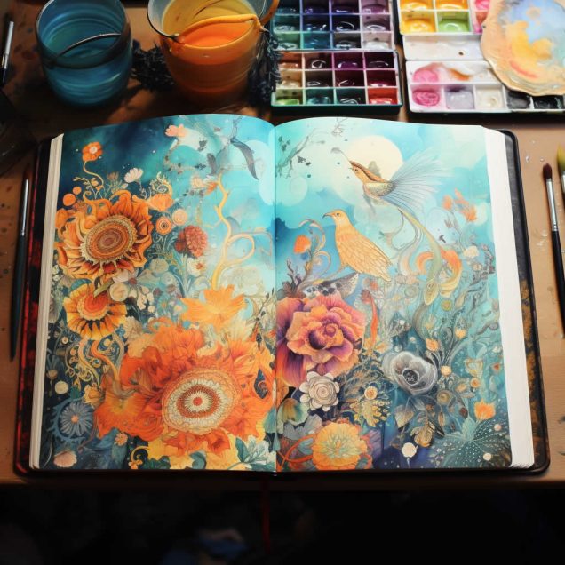 Healing Light, Using Colour & Journalling for Spiritual Growth Post image large