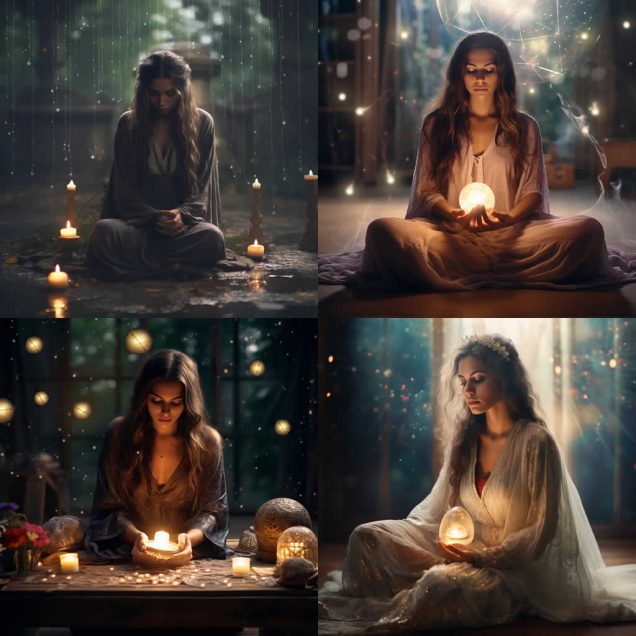 Healing Light, How Psychic Readings Can Help with Grief designs image